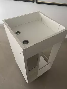 muebles y colchones - Mesa Bar con Ruedas