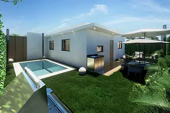 casas vacacionales y villas - venta de villas independientes en punta cana con opción a piscina 