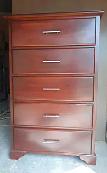 muebles y colchones - Biuro en madera color caoba 🤎 