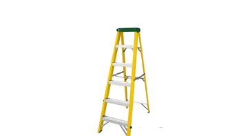 herramientas, jardines y exterior - ESCALERA FIBRA TIPO TIJERA 6 PIES