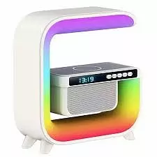 camaras y audio - BOCINA BLUETOOTH CON LUZ LED Y CARGADOR MY-7304