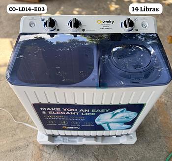 electrodomesticos - Lavadora Semi automatica de 14 libras 