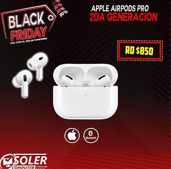 camaras y audio -  Black Friday Audífono Apple Pro