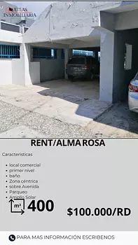 oficinas y locales comerciales - se alquila local