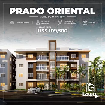 apartamentos - Prado Oriental-Santo domingo Este