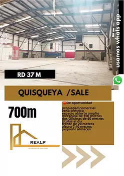 oficinas y locales comerciales - Nave en venta en el Quisqueya 