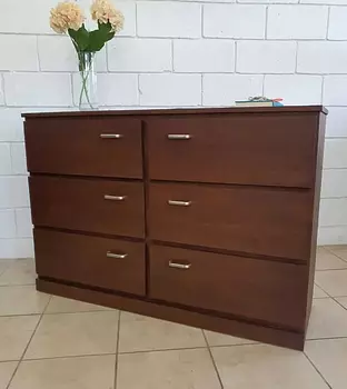muebles y colchones - Gavetero de seis gavetas grande 