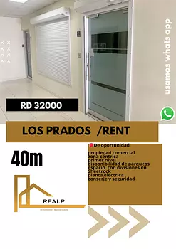 oficinas y locales comerciales - Local en primer nivel prados 