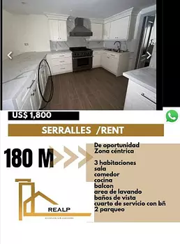 apartamentos - Apartamento serralles línea blanca