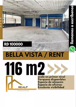 oficinas y locales comerciales - Local céntrico en Bella vista 