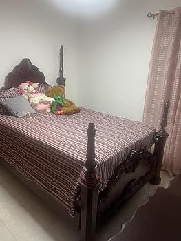muebles y colchones - Juego de Habitación en Caoba