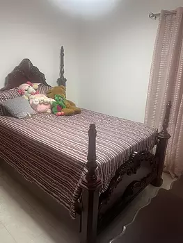 muebles y colchones - Juego de Habitación en Caoba