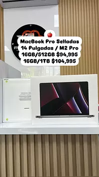 computadoras y laptops - MacBook Pro 14 Pulgadas M2 Pro 16GB1TB & 16GB/512GB 