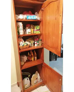 cocina - Despensa con hueco para microonda 