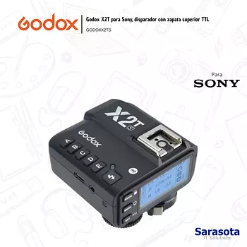 accesorios para electronica - Godox disparador X2T para Sony