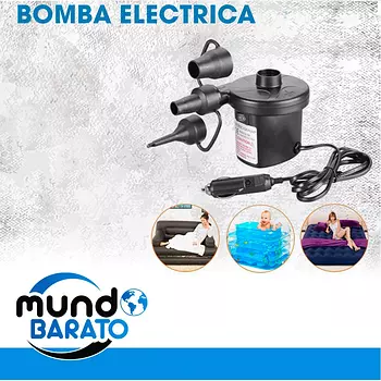 herramientas, jardines y exterior - INFLADOR ELECTRICO DE AIRE COLCHON PISCINA GLOBO BOMBA ELECTRICA