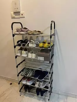 decoración y accesorios - ZAPATERA ARMABLE DE 6 NIVELES YH9906-6