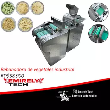 equipos profesionales - Cortadora rebanadora industrial de vegetales papa 