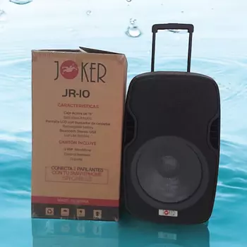 camaras y audio - bocina joker JR10 amplifica de 15 