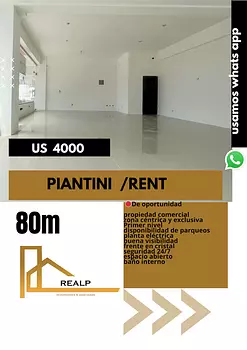 oficinas y locales comerciales - Local exclusivo en piantini primer nivel 