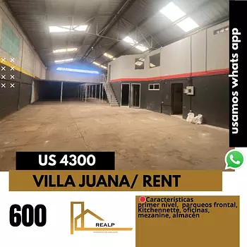 oficinas y locales comerciales - almacén grande en Villa Juana
