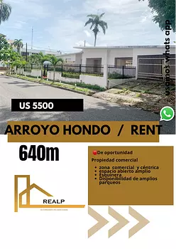 oficinas y locales comerciales - Propiedad comercial arroyo hondo