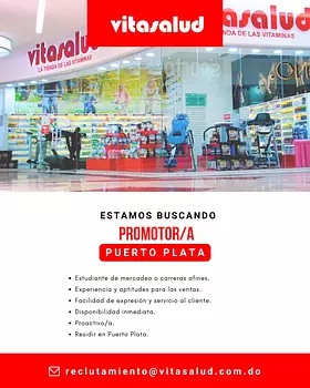 empleos disponibles - Promotor
