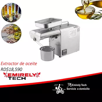 equipos profesionales - Extractor de aceite prensa de aceite frio caliente