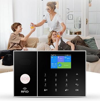 accesorios para electronica - Alarma de Seguridad Inalambrica WiFi GSM