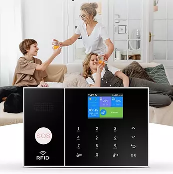 accesorios para electronica - Alarma de Seguridad Inalambrica WiFi GSM