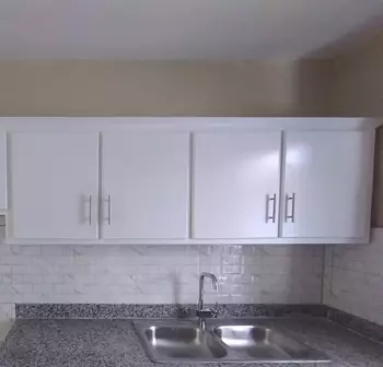 muebles y colchones - Organizador de cocina blanco