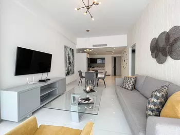 apartamentos - Elegante y cómodo apartamento totalmente amueblado y equipado. Una habitación