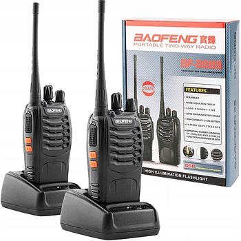 accesorios para electronica - Par de Radios de Comunicación Walkie Talkies 