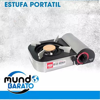 hobby y coleccion - Estufa de Gas comprimido portatil 1 Hornilla Cocina Picnic Acampar lata