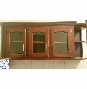 muebles y colchones - Gabinete de tres puertas con salero