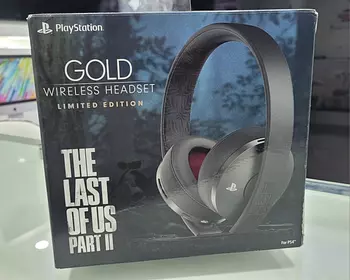 consolas y videojuegos - Audifonos Gold ps4 the last of us Edicion Especial 