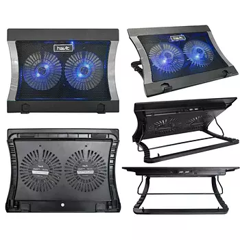 computadoras y laptops - FAN COOLER  PARA LAPTOP  DE  17 pulgadas 