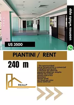 oficinas y locales comerciales - Oficina corporativa Piantini