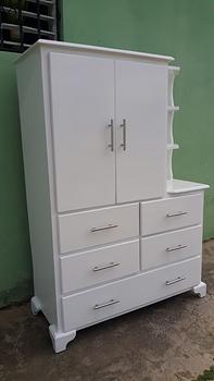 muebles y colchones - Gavetero blanco para niño 