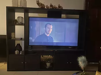 muebles y colchones - mueble para television, usado, en buen estado