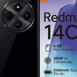 celulares y tabletas - Smartphone Xiaomi Redmi 14C 8GB RAM + 128GB 
