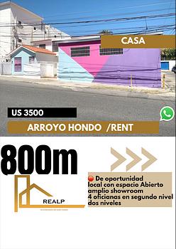 casas - Casa con fines comerciales 800m