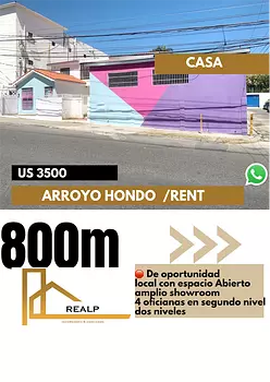 casas - Casa con fines comerciales 800m