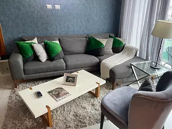 apartamentos - Apartamento amueblado en alquiler #24-232 de 1 dormitorio, balcón, Gym, segurida