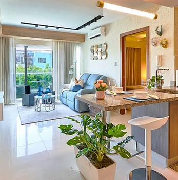 apartamentos - Apartamento 1Hab Amueblado Fino Ideal para Invertir o vivir Cerca Malecon,Gazcue