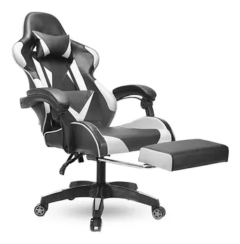 muebles y colchones - SILLA GAMER  HG-F-EC2 ROJA,AZUL Y BLANCA