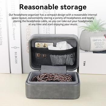 carteras y maletas - TRN MAG estuche case box para auriculares audífonos IEM
