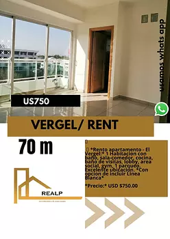apartamentos - Apartamento en alquiler 