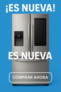 electrodomesticos - Nevera Samsung Inoxidable NUEVA con financiamiento