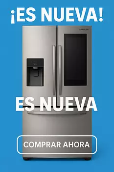 electrodomesticos - Nevera Samsung Inoxidable NUEVA con financiamiento